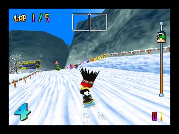 Snowboard Kids (Europe, Australia) screen shot game playing